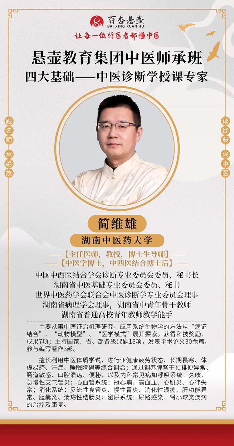 简维雄 湖南中医药大学