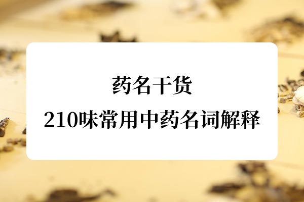 药名干货：210味常用中药名词解释.jpg