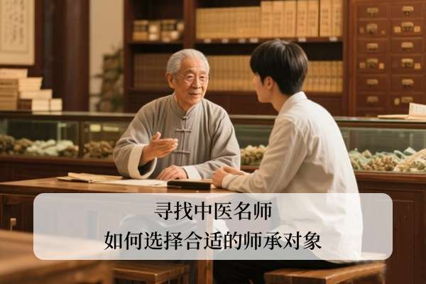 寻找中医名师:如何选择合适的师承对象