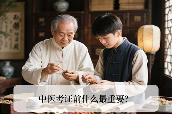 中医考证前什么最重要?
