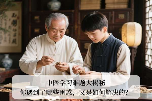 中医学习难题大揭秘：你遇到了哪些困惑，又是如何解决的？.jpg