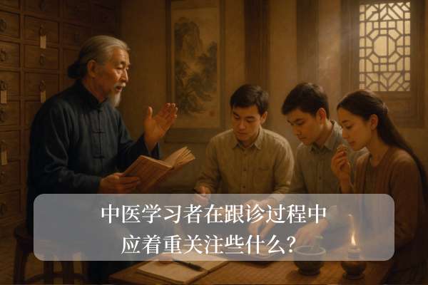 中医学习者在跟诊过程中，应着重关注些什么？.jpg
