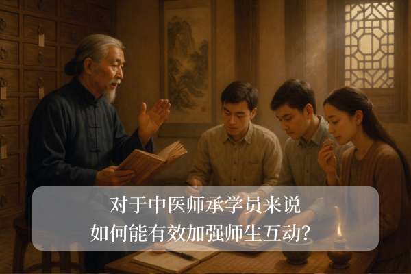 对于中医师承学员来说，如何能有效加强师生互动？.jpg